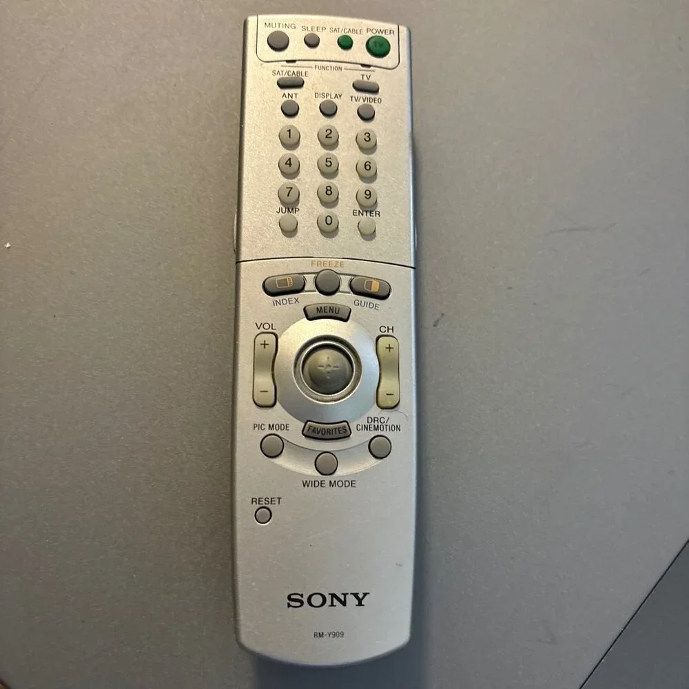 SONY RM-Y909‎ REMOTE CONTROL for KP-46WT510 KP-51WS510 KP-57WS510 KP-65WS500